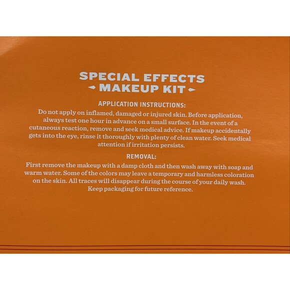 Special Effects Makeup Kit 14-Piece Set with Fake Blood Ages 8+ by HYDE and EEK! - Picture 5 of 7